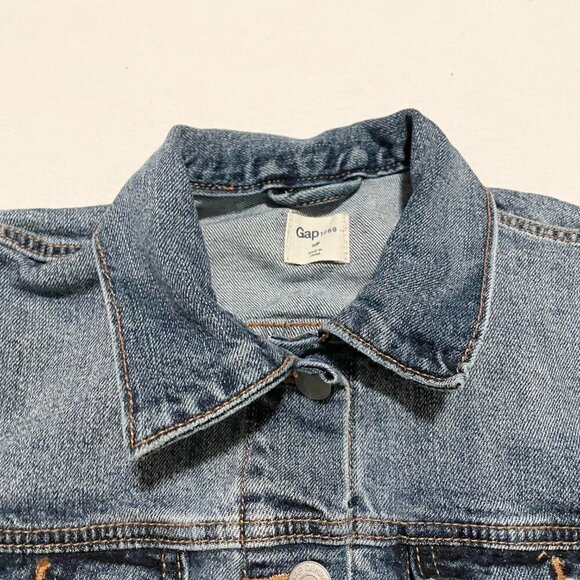 Gap 1969 Jean Jacket Denim Size Small Icon Medium Wash - Picture 3 of 16